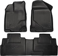 WeatherTech 13+ Lincoln MKZ Front and Rear Floorliners - Black