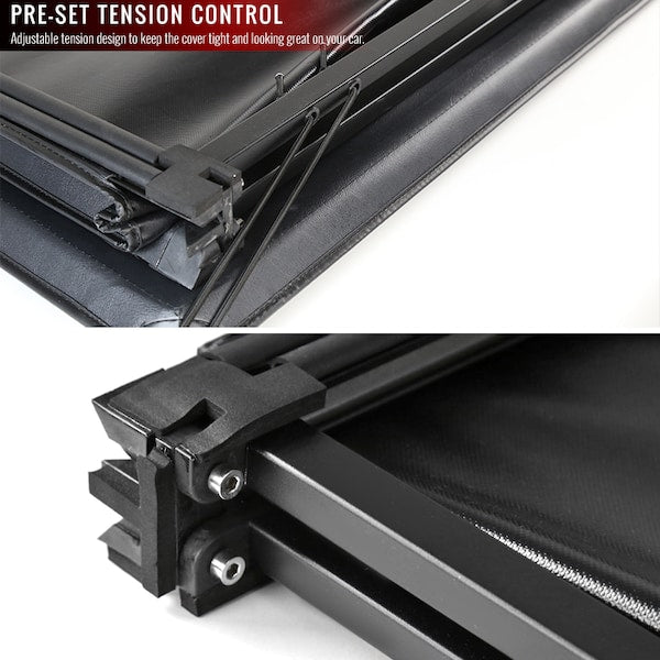 5 FEET BED TRIFOLD TONNEAU COVER