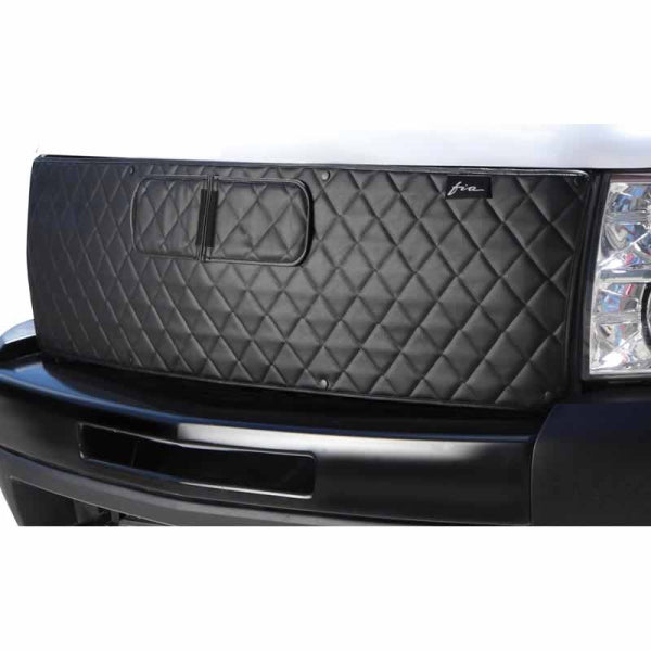24C SILVERADO 2500/3500 WF920 SERIES CUSTOM FIT WINTER FRONT/BUG SCREEN BLACK