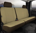1314 F150 SEAT PROTECTOR CUSTOM SEAT COVER REAR SPLIT SEAT 60 DRIVER/40 PASSENGER TAUPE