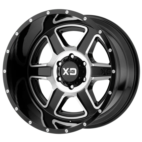 XD832 20X12 5X5.0 G-BLK MACH -44MM