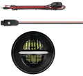 XK Glow Chrome Bezel 5.75in XKchrome LED headlight