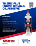 Break-In Oil Additive 12x16oz w/ Zinc