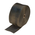 BLACK EXHAUST HEAT WRAP LOWERS UNDER HOOD TEMPERATURES AND INCREASES HORSEPOWER