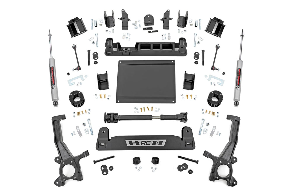 Rough Country 6 Inch Lift Kit Toyota Tacoma 4WD (2024-2026) 77230