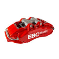 EBC Racing 2019+ Toyota GR Supra Black Apollo-6 Calipers 355mm Rotors Front Big Brake Kit