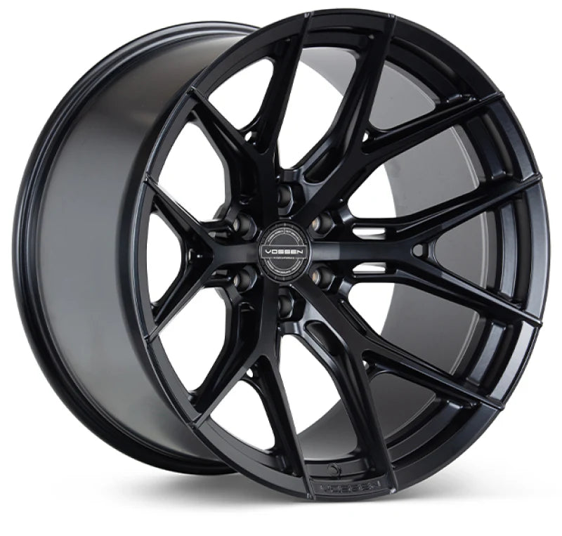 Vossen HFX-5 - 24x10 - 6x135 - ET35 - Deep Face - 87.1 - Silver Polished Wheel