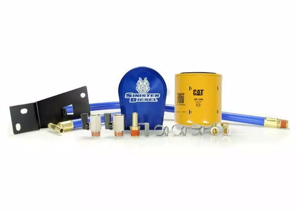 Sinister Coolant Filter Kit for 7.3L Powerstroke with CAT Filter