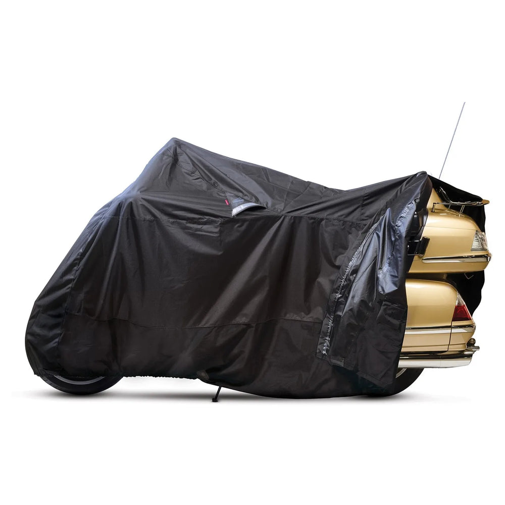 Dowco Touring (Large) WeatherAll Plus EZ Zip Motorcycle Cover Black - 3XL