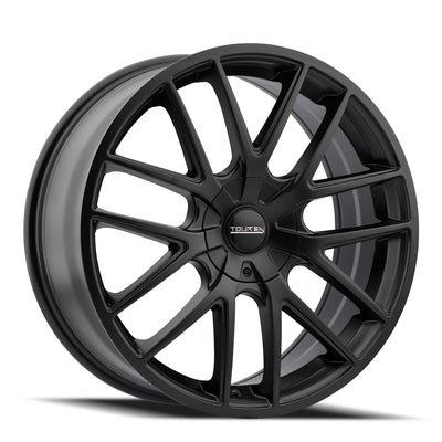 TOUREN TR60 3260 FULL MATTE BLACK 18X8 5-110 5-115 40MM 72.62MM