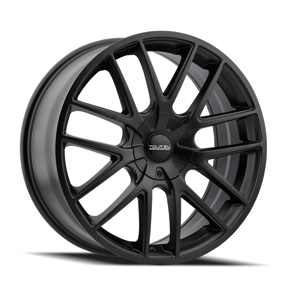 ~(39 lbs. 20X20X9)~ TR60 (3260) FULL MATTE BLACK 18X8 5-100/5-114.3 40MM 72.62MM