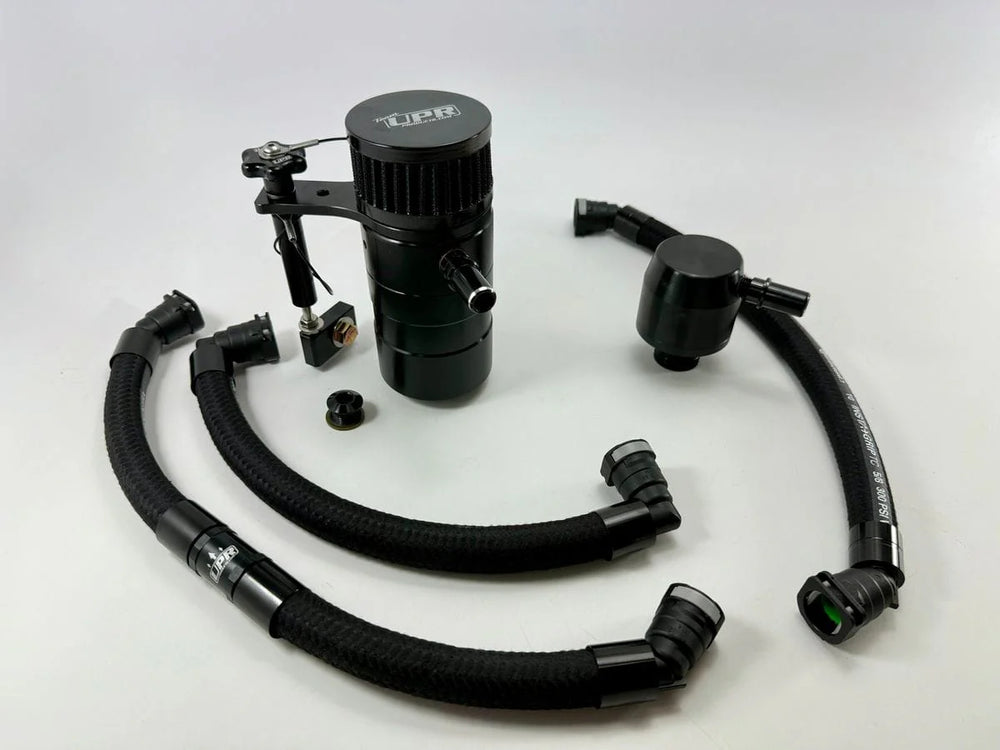 15-23 Mustang 2.3 Ecoboost One Way Billet Breather Tank - Black