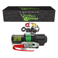 Voodoo Offroad Summoner 4500lb UTV Winch w/ 50ft Synthetic Rope