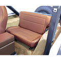 Rugged Ridge Seat Cover Kit Black/Tan 97-02 Jeep Wrangler TJ