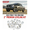RLS - 2 Leveling Kit includes Alignment Cams Fits Ford F150 2021-2024