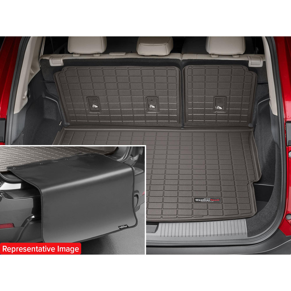 WeatherTech Grey Seatback Cargo Liners HP With Bumper Protector Fits -20-25 Telluride 421512IMSK
