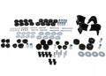 Essential Vehicle Kit 10 Shell Bushings 40 Bushings 20 Tubes 28 Washers 8 Nuts 8 Bolts Grease Install Guide