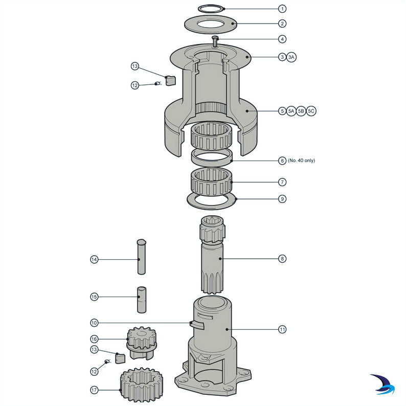 MAIN SPINDLE 40 STD