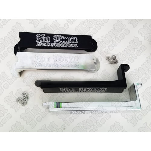 No Limit Battery Hold Down Kit 2011-16 Ford PowerStroke Black