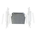 Universal Double 4 Link Bracket Kit Bare Steel Motobilt