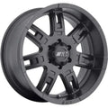 04-22 F150 Mickey Thompson 20x9 0mm Offset Side Biter II Satin Black Wheel