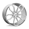 ABL19 5X5 20X10 BRUSHED SLV 40MM