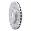DFC 09-17 Buick Regal Front Left Drilled & Slotted Geoperformance Rotor