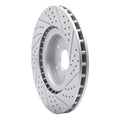 DFC 09-17 Buick Regal Front Left Drilled & Slotted Geoperformance Rotor