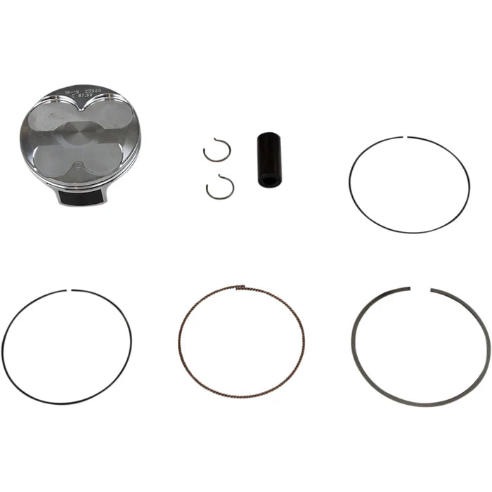 Vertex Piston 20-23 KTM 350 EXC-F 350cc Forged High Compression Piston Kit 15.1:1 Comp.