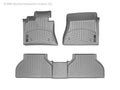 WeatherTech 06-12 Kia Sedona Front and Rear Floorliners - Grey