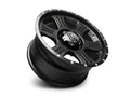 ICON Shield 17x8.5 5x5 0mm Offset 4.75in BS 71.5mm Bore Satin Black Wheel