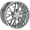 18 IN REPLICA WHEEL CV08A FITS CHEVROLET CORVETTE C6 ZR1 RIM 18X10.5 CHROME WH