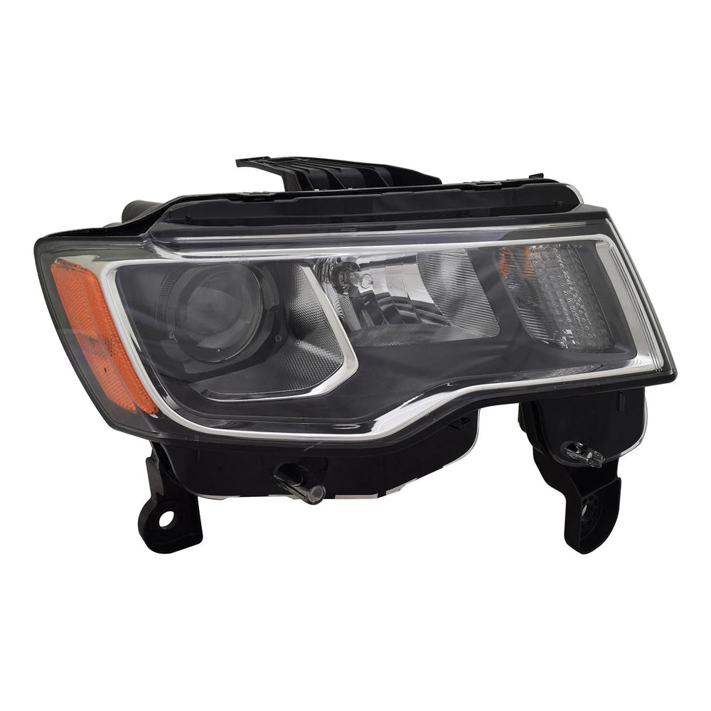 CAPA 17C JP GRAND CHEROKEE HALGN CHROME HEADLIGHT ASSYRH