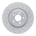 R1 21-26 Acura Mdx Front Right Drilled & Slotted Geoperformance Rotor