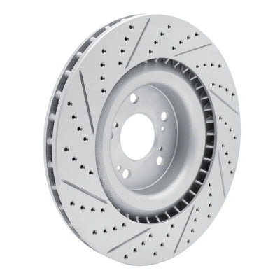 R1 21-26 Acura Mdx Front Right Drilled & Slotted Geoperformance Rotor