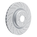 R1 21-26 Acura Mdx Front Right Drilled & Slotted Geoperformance Rotor