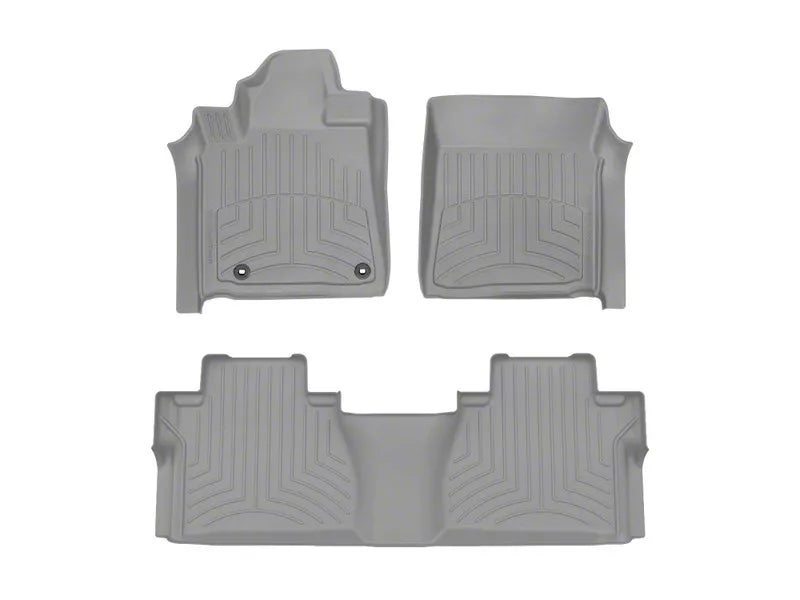 WeatherTech Grey Front Rear FloorLiner HP Fits -20-21 Tundra 464081-467862IM