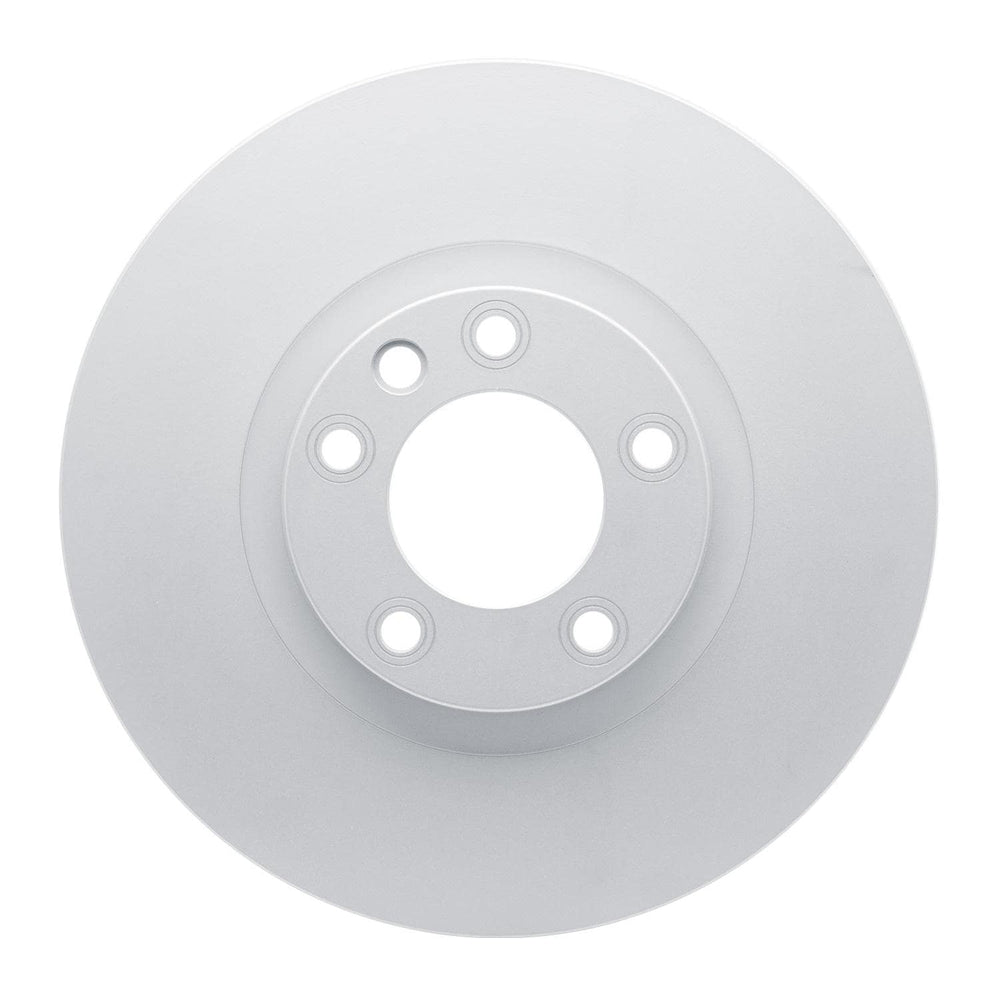 R1 11-18 Porsche Cayenne Left Front Slotted Black Brake Rotor