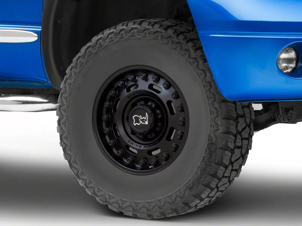 BR AXLE 17X9.5 8X165 +6 125 M-BLK