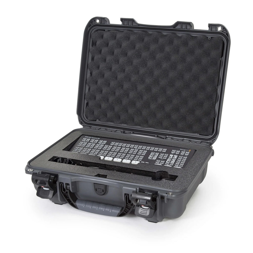 NANUK CASE W/FOAM INSERT FOR (21242) ATEM MINI EXTREME ISOGRAPHITE INTERIOR: 16.7 X 11.3 X 5.7IN