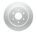 R1 Concepts Brake Rotor Drilled and Slotted Silver Fits Nissan Titan
