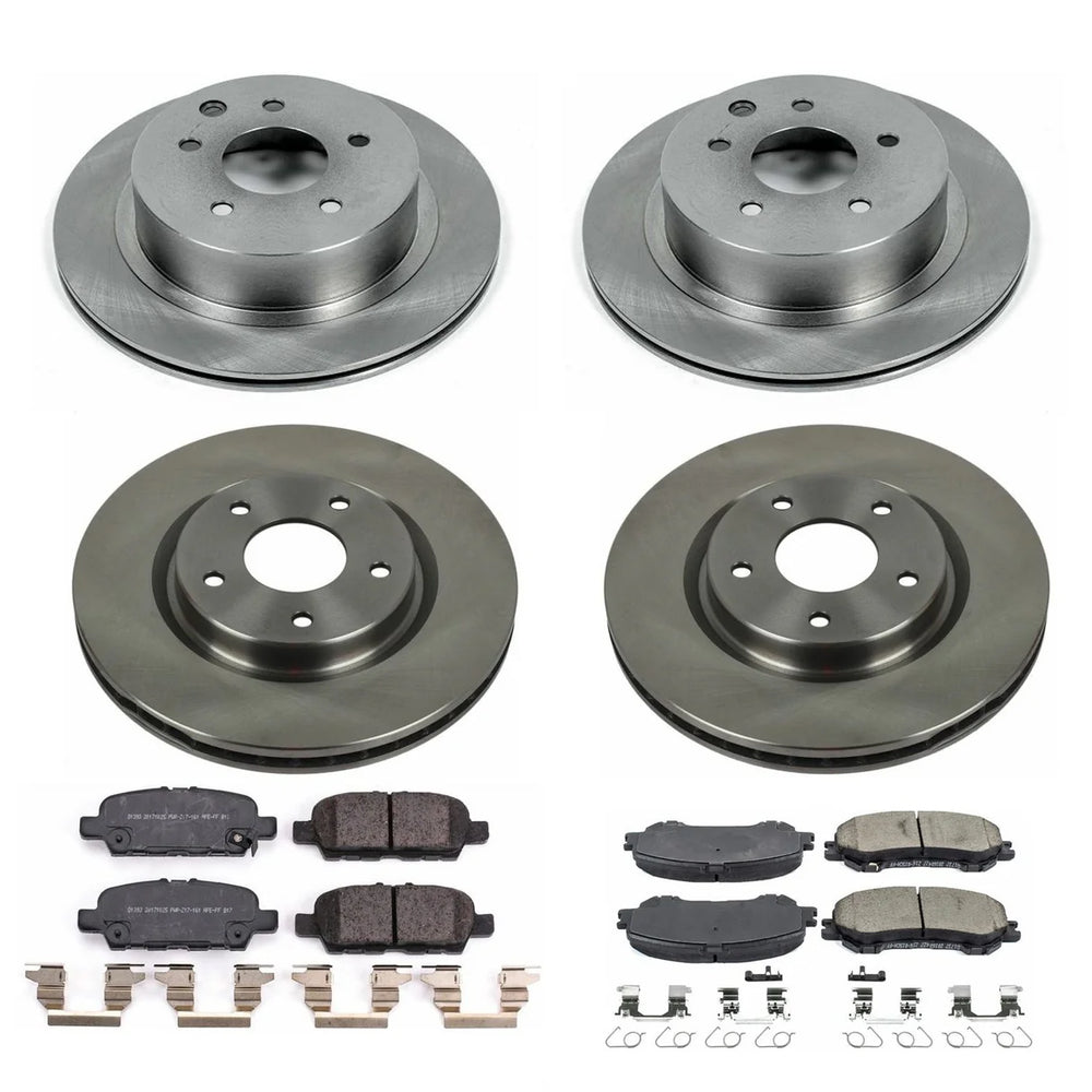 Power Stop 14-19 Nissan Rogue Front & Rear Autospecialty Brake Kit