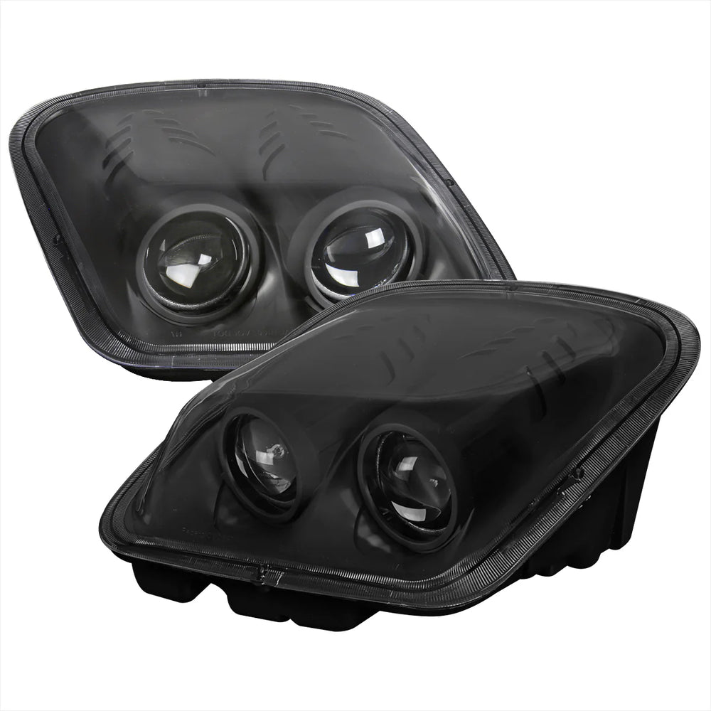 PROJECTOR HEADLIGHTS-BLACK
