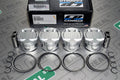 CP Piston & Ring Set for Honda H22A1 - Bore (87mm) - Size (STD) - CR (9.0) - SINGLE PISTON