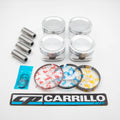 CP Piston & Ring Set for Nissan SR20DE w/ Turbo - Bore (87mm)-Size (+1.0mm)-CR (8.5) - SINGLE PISTON