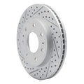 R1 09-09 Ford F-150 Rwd Front Left Drilled & Slotted Geoperformance Rotor