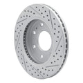 R1 09-09 Ford F-150 Rwd Front Left Drilled & Slotted Geoperformance Rotor