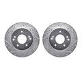 R1 Concepts Brake Rotor- D/S - Silver Fits Chevrolet Camaro