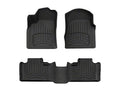 WeatherTech Black Front Rear FloorLiner HP Fits -20-15 Dodge Jeep 444851-443242IM