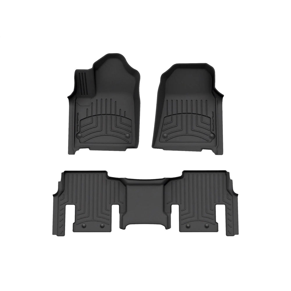 WeatherTech Black Front Rear FloorLiner HP Fits -23-25 Jeep 441704-1-2IM